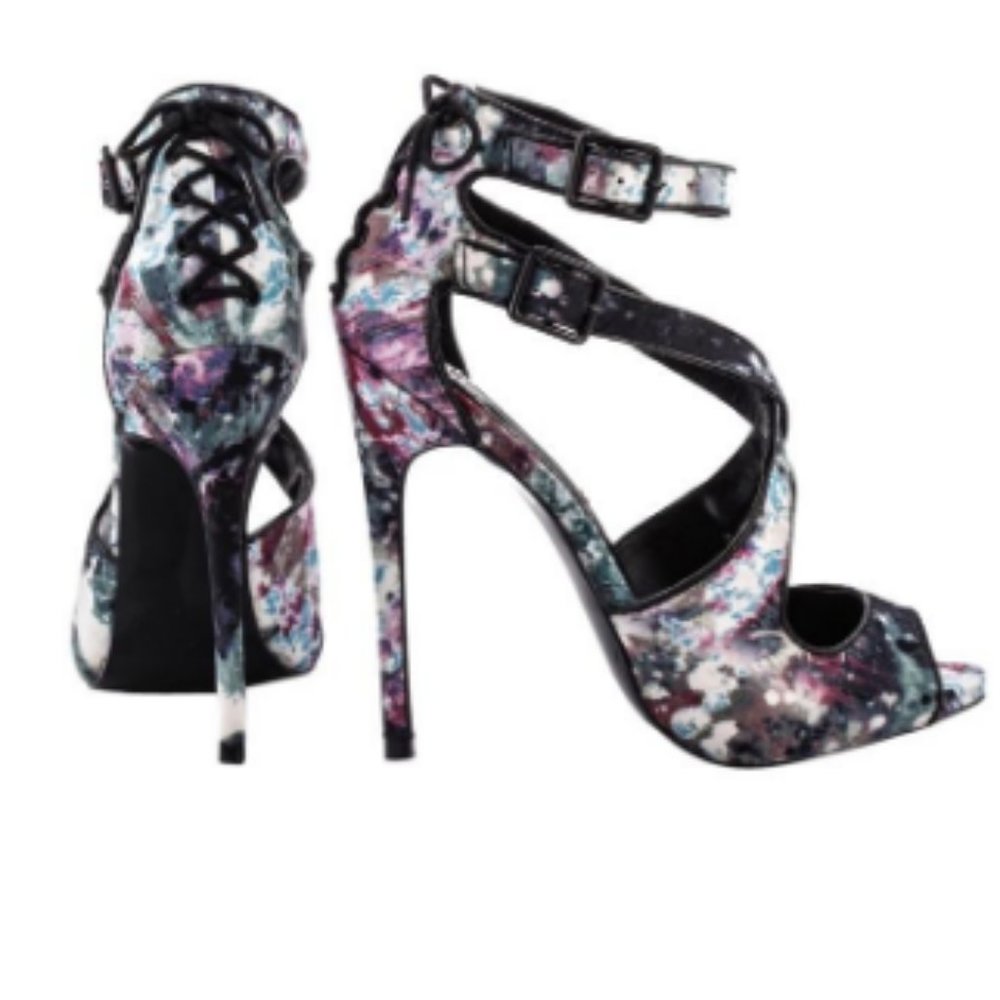 Steve Madden Multicolor Mastero Sandal Heels